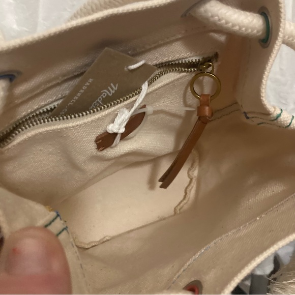 NWT Madewell Canvas Transport Convertible Crossbody - Picture 11 of 13